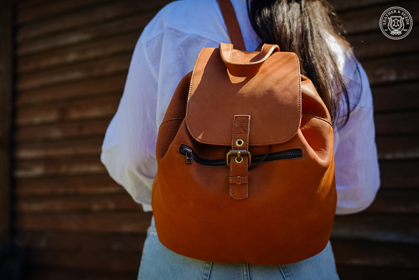 Leather Backpack