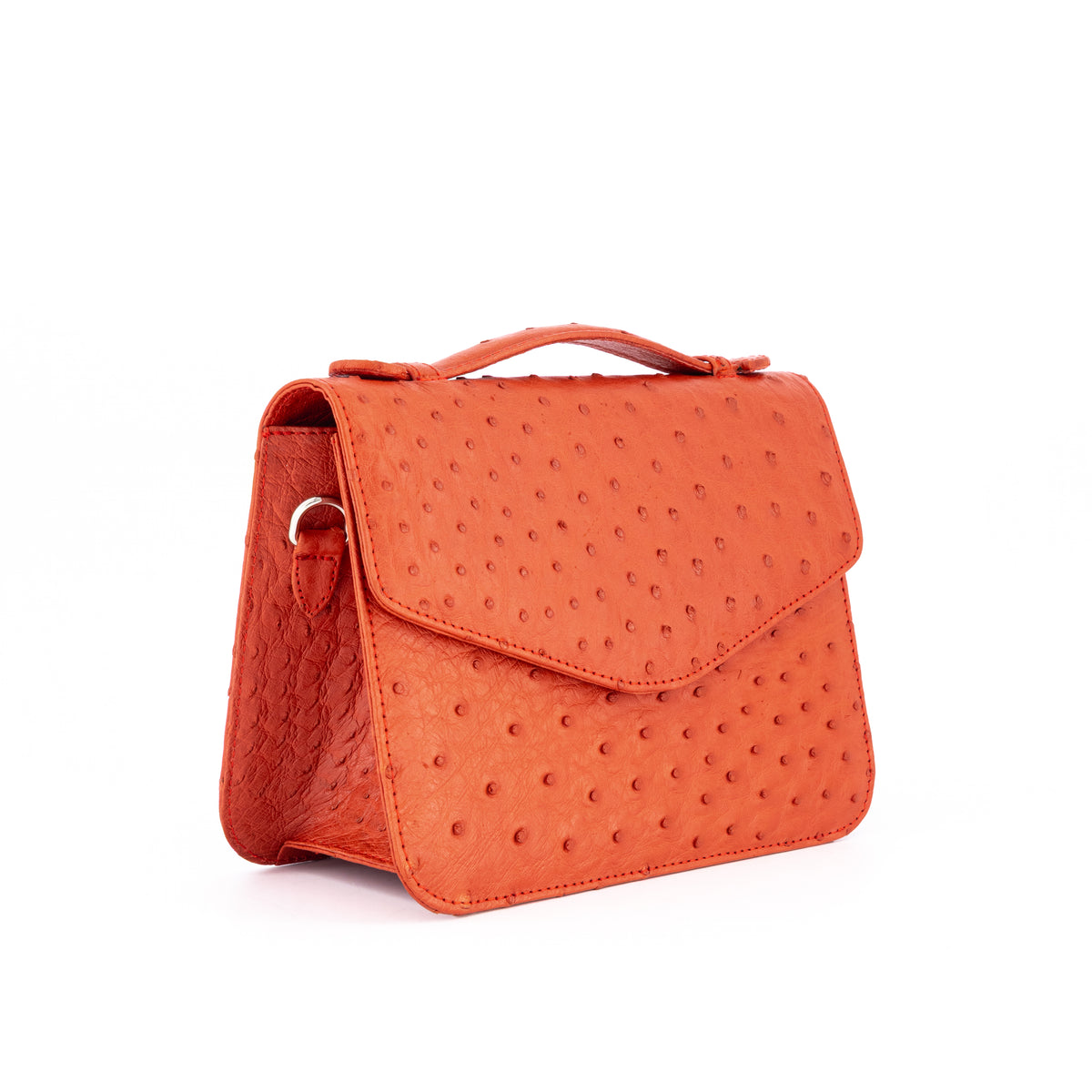 Leona Ostrich Bag