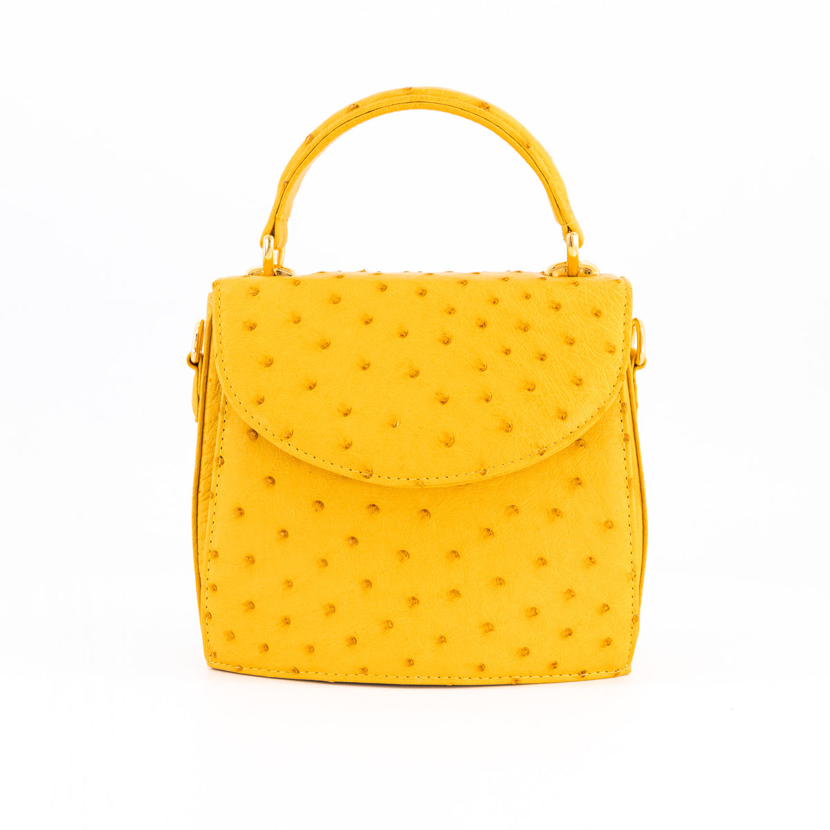 Victoria Ostrich Handbag