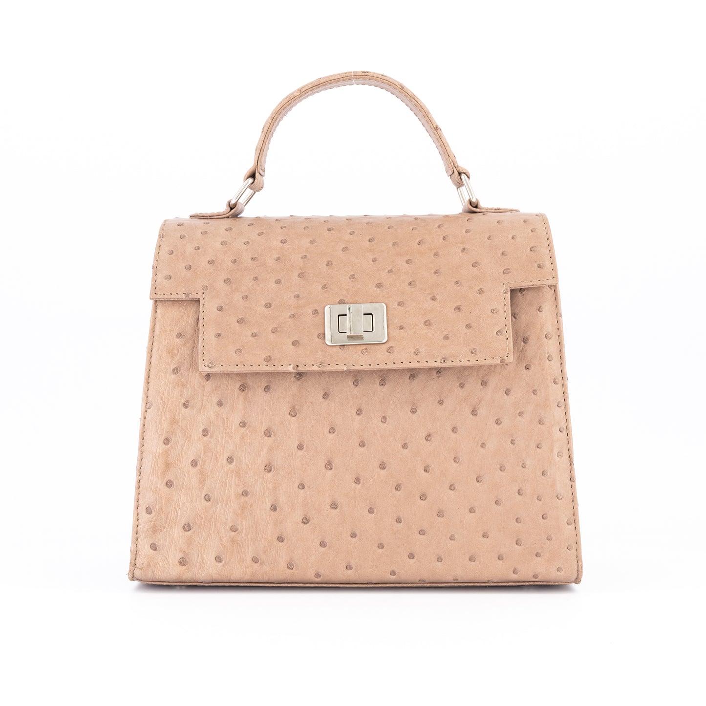 Medium Kelly Ostrich bag