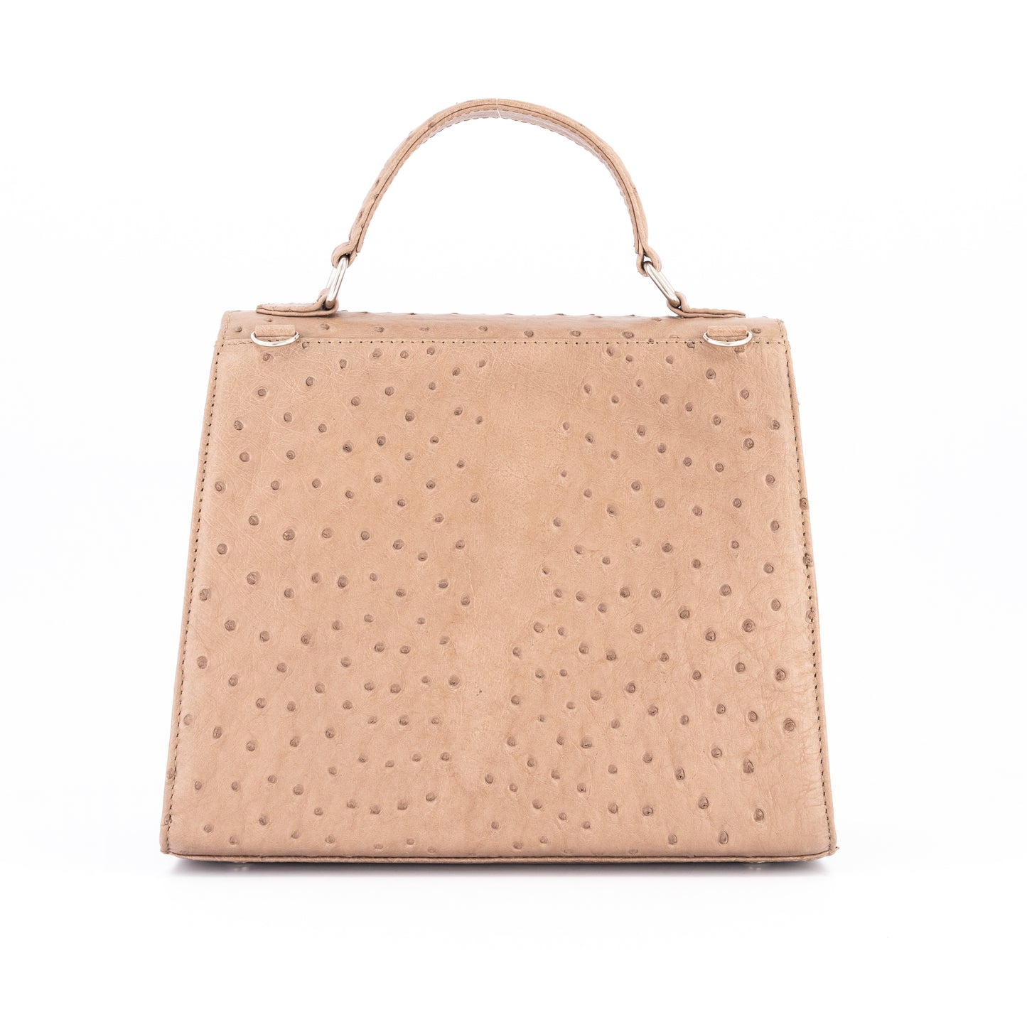 Medium Kelly Ostrich bag
