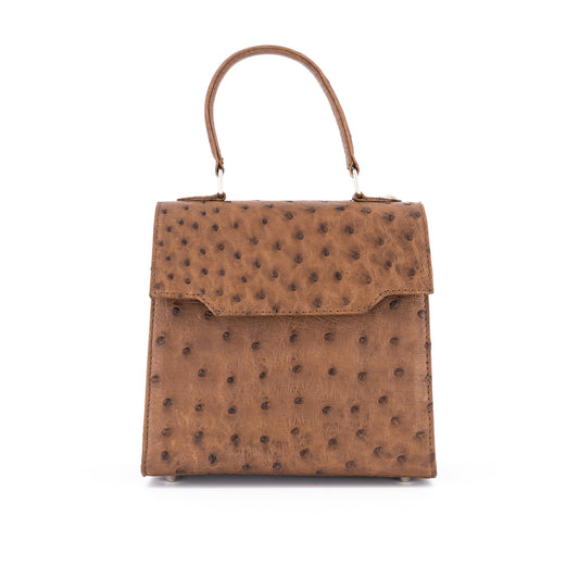 Kelly Ostrich Bag