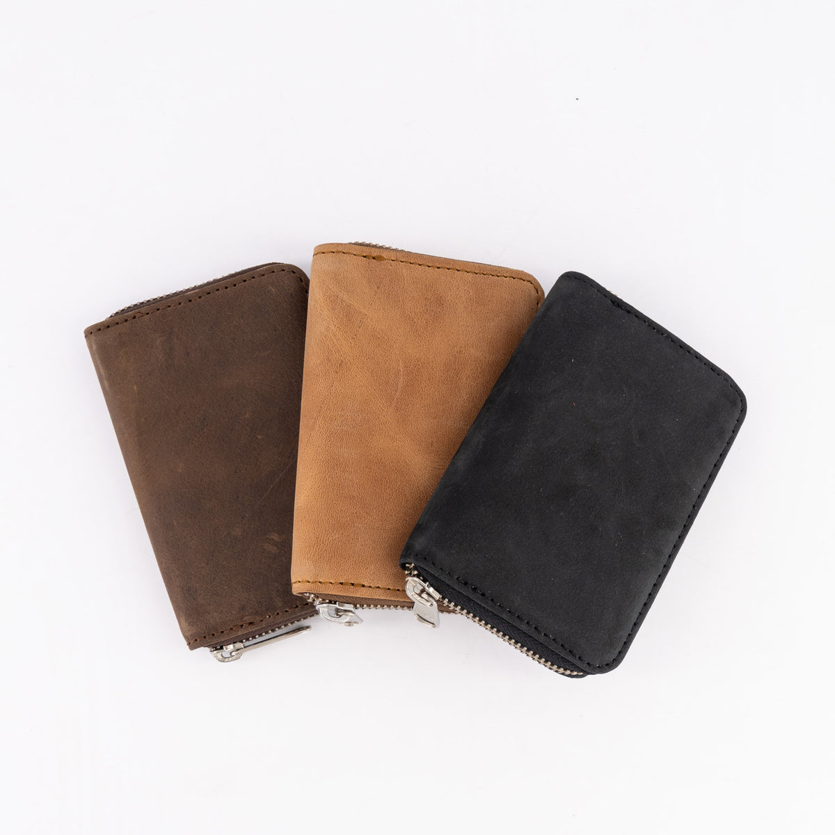 Medium Zip Leather Wallet