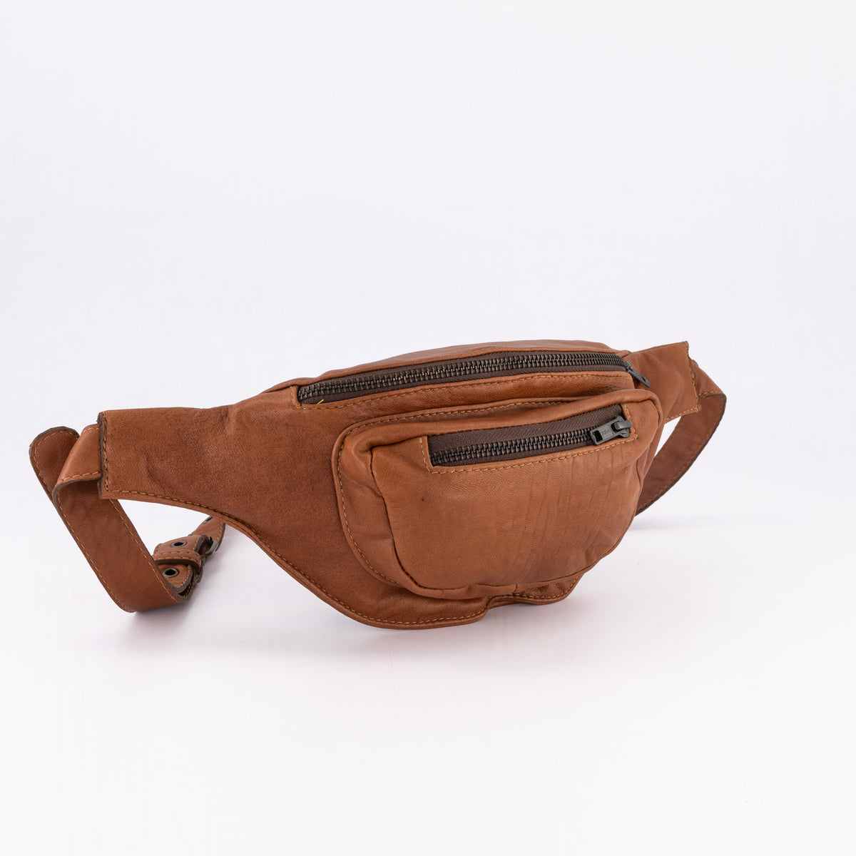 Leather Moon Bag