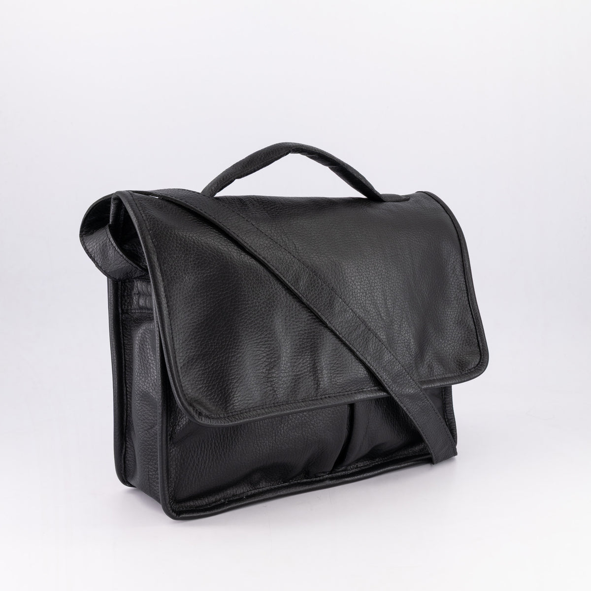 Top Handle Messenger Laptop Bag