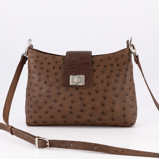The Sienna Ostrich Bag