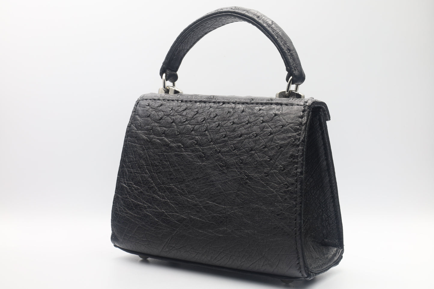 Ostrich Midi K Bag