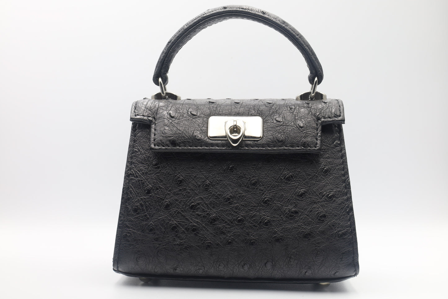 Ostrich Midi K Bag