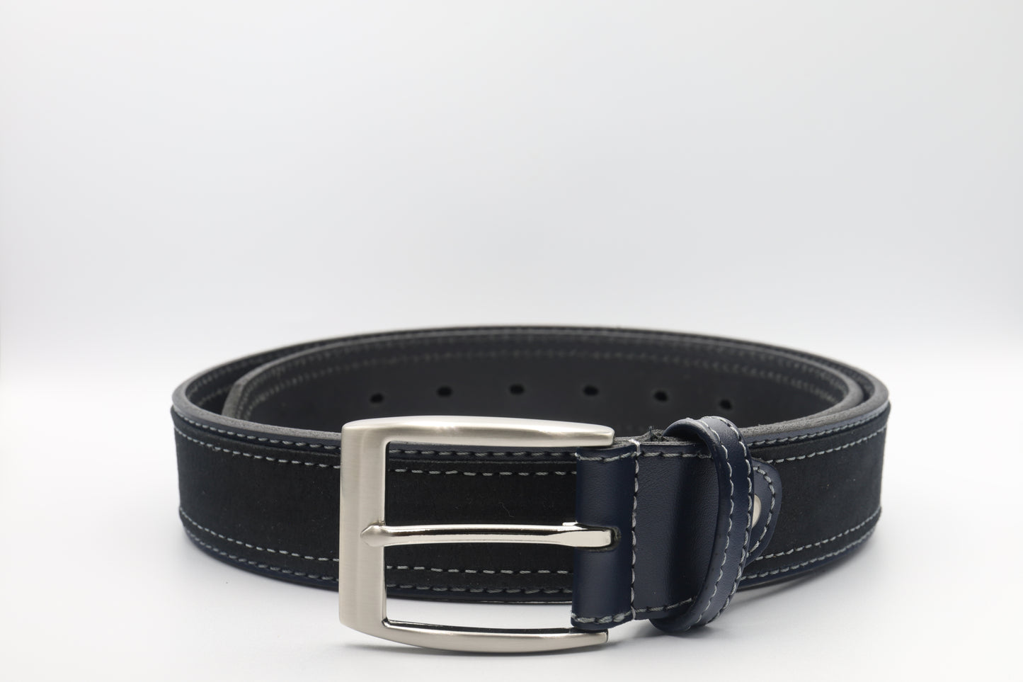 Mens Suede Belt